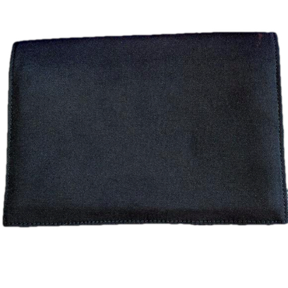 Gucci clutch canvas and leather